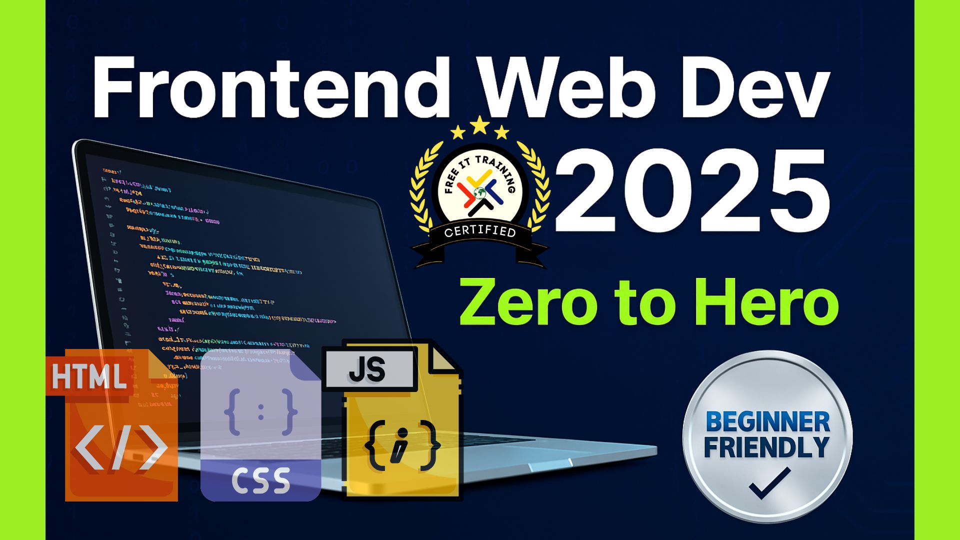 Frontend Web Development Roadmap 2025 | Learn HTML, CSS, JavaScript